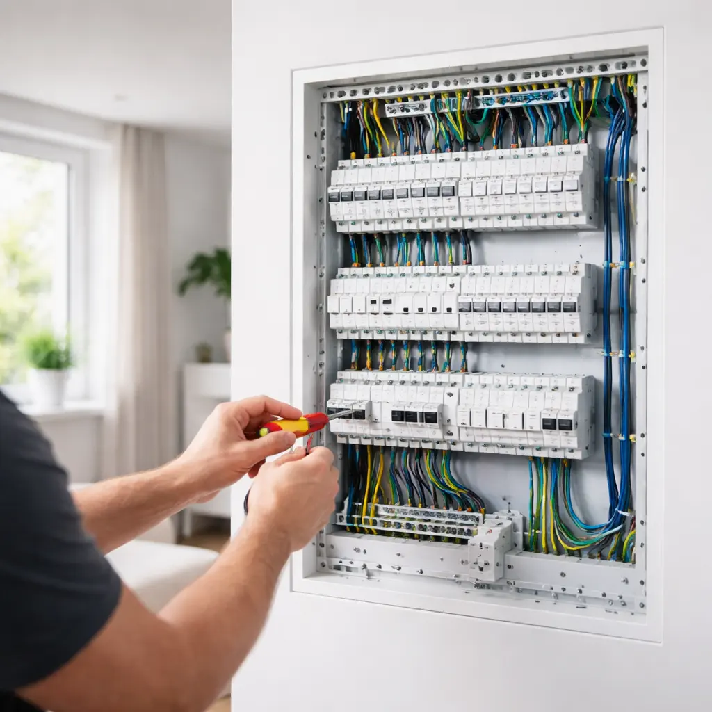 Realizacja instalacji elektrycznej – Kompleksowa instalacja w bloku – Smart Move Project